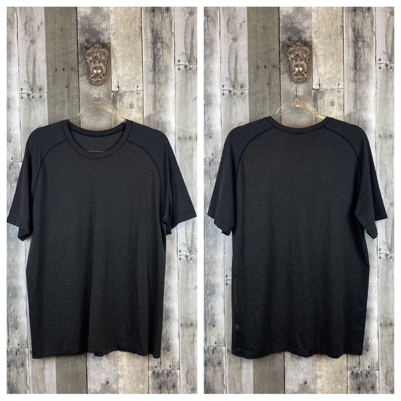 Lululemon Metal Vent Tech Short Sleeve 2.0 in Graphite Grey Size Large. - Picture 9 of 14